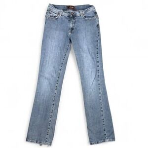 J. Star embroidered bootcut jeans